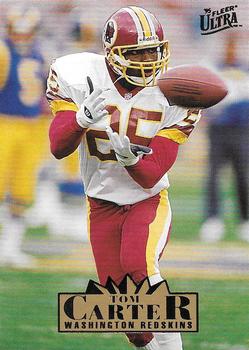Tom Carter Washington Redskins 1995 Ultra Fleer NFL #336